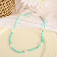 Bohemian Miyuki Beads Flower Color Daisy Necklace Wholesale Nihaojewelry main image 6