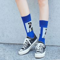 New Fashion Character Printing Cotton Stockings Wholesale Nihaojewelry main image 3