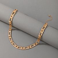 Simple Golden Geometric Necklace Wholesale Nihaojewelry main image 5