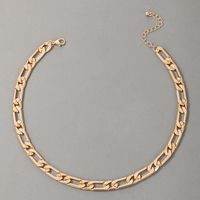Simple Golden Geometric Necklace Wholesale Nihaojewelry main image 8
