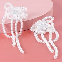 Korean Crystal Tassel Long Earrings Wholesale Nihaojewelry main image 4