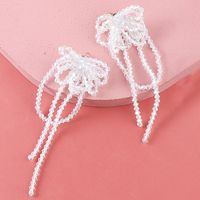 Korean Crystal Tassel Long Earrings Wholesale Nihaojewelry main image 6