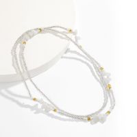 Perles De Couleur De Style Bohème Chaîne De Taille De Gravier Irrégulière En Gros Nihaojewelry sku image 1