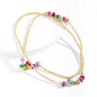 Bohemian Style Color Beads Irregular Gravel Waist Chain Wholesale Nihaojewelry sku image 2