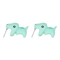 Cute Cartoon Animal Corgi Shark Stud Earrings Wholesale Nihaojewelry sku image 3