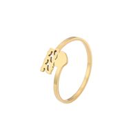 Simple Style Number Alloy Wholesale Open Ring sku image 4
