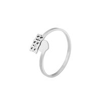 Simple Style Number Alloy Wholesale Open Ring main image 4