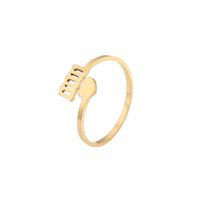Simple Style Number Alloy Wholesale Open Ring sku image 19
