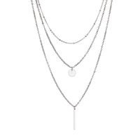 New Simple Geometric Multi-layer Necklace Wholesale Nihaojewelry sku image 2