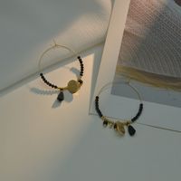 Nihaojewelry Mode Boucles D&#39;oreilles Rondes En Acier Titane Bijoux En Gros sku image 1