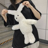 Cute Bunny Shape Messenger Plush Bag Wholesale Nihaojewelry main image 4