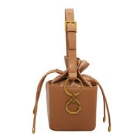 Fashion Drawstring Type Shoulder Messenger Bucket Bag Wholesale Nihaojewelry main image 3