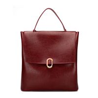 Women's Backpack 2021 Summer New European And American Style Retro Women's Bag Women's Backpack Backpack Factory Wholesale main image 4