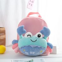 Cartoon Cute Plush Doll Crab Baby Backpack Wholesale Nihaojewelry sku image 4