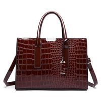Fashion Crocodile Pattern Shoulder Messenger Bag Wholesale Nihaojewelry sku image 3