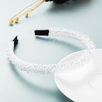 Thin-edged Crystal Solid Color Headbands 3-pieces Set Wholesale Jewelry Nihaojewelry main image 5