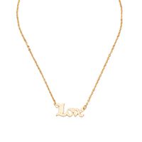 Fashion Letter Pendant Necklace Wholesale Nihaojewelry main image 6