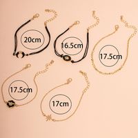 Europe And America Cross Border Fashion New Multi-piece Bracelet Set Trendy Fashion Ornament Factory   Supply main image 4