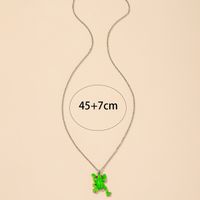 European And American Fashion New Accessories Wholesale 1 Drip Glazed Frog Necklace Europe And America Cross Border Mother's Day Necklace main image 4