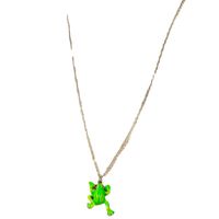 European And American Fashion New Accessories Wholesale 1 Drip Glazed Frog Necklace Europe And America Cross Border Mother's Day Necklace main image 6