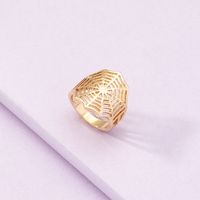 Retro Fashion Hollow Spider Web Ring Wholesale Nihaojewelry main image 1