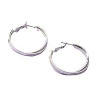 Metal Twist Hoop Fashion Earrings One Pair Wholesale Jewelry Nihaojewelry main image 6