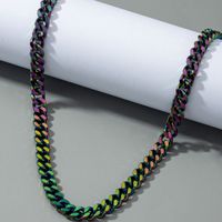 Thick Chain Phantom Color Necklace Wholesale Nihaojewelry main image 3