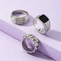 European And American Popular New Accessories Batch 3 Metal Ring Set Qingdao Jewelry Factory main image 4