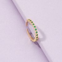 Popular 1 Copper Inlaid Zircon Open Ring Cross-border Trade New Bracelet Qingdao Jewelry Factory main image 4