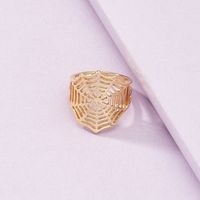 Retro Fashion Hollow Spider Web Ring Wholesale Nihaojewelry sku image 1