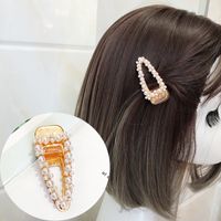Koreanische Haarnadel Weibliche Seiten Clip Mädchen Farbe Haarnadel Kopf Bedeckung Kinder Niedlichen Kleinen Clip Einfachen Stil Pony Clip sku image 9
