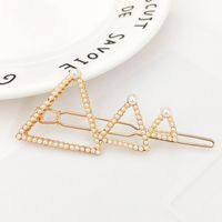 Korea Hairpin Side Clip Girl Color Hairpin Headdress Children Cute Small Clip Simple Style Bangs Clip  Wholesale Nihaojewelry sku image 2