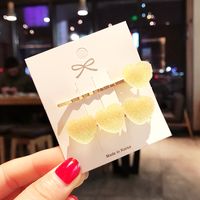 Korea Hairpin Side Clip Girl Color Hairpin Headdress Children Cute Small Clip Simple Style Bangs Clip  Wholesale Nihaojewelry sku image 14