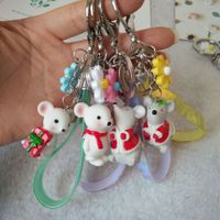 Christmas Cute Little Mouse Keychain Wholesale Nihaojewelry main image 3