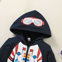 Casual Children's Hooded Cartoon Coat Zipper Jacket Wholesale Nihaojewelry main image 3