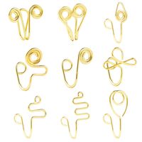 Retro Simple Creative Graphic Animal Set Irregular Earrings Wholesale Nihaojewelry main image 1