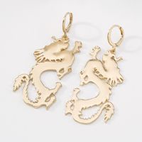 Mode Chinesische Drachenelement Ohrringe Großhandel Nihaojewelry main image 5