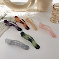 Fashion Water Mill Color Smudged Acrylic Hair Clip Wholesale Nihaojewelry main image 6