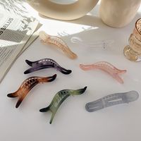 Fashion Water Mill Color Smudged Acrylic Hair Clip Wholesale Nihaojewelry main image 4