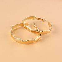 Retro Metal Big Geometric Circle Earrings Wholesale Nihaojewelry main image 5