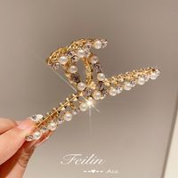 Korean New Style Pearl Large Catch Clip Wholesale Nihaojewelry main image 5