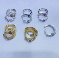 Korean Heart Zircon Copper Ear Clip Wholesale Nihaojewelry main image 4