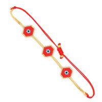 Ethnic Style Letter Miyuki Rice Beaded Bracelet Setwholesale Jewelry Nihaojewelry sku image 3