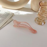 Fashion Water Mill Color Smudged Acrylic Hair Clip Wholesale Nihaojewelry sku image 1
