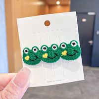 Cartoon Cute Embroidery Small Flower Children's Hairpin Wholesale Nihaojewelry sku image 9