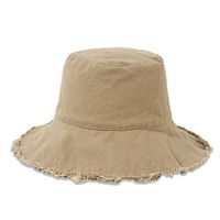 Casual Solid Color Wide-brimmed Basin Hats Wholesale Nihaojewelry sku image 6
