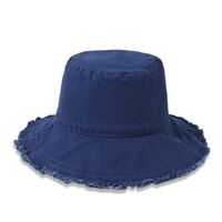 Casual Solid Color Wide-brimmed Basin Hats Wholesale Nihaojewelry sku image 9