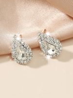 Fashion Rhinestone Drop Stud Earrings Wholesale Nihaojewelry main image 5