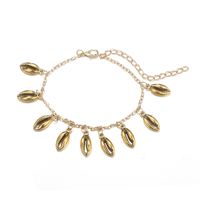 Fashion Handmade Shell Pendant Alloy Single-layer Anklet Wholesale Jewelry Nihaojewelry main image 4