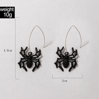 Los Pendientes De Animales De Araña Negra De Halloween Venden Al Por Mayor Joyería Nihaojewelry main image 5